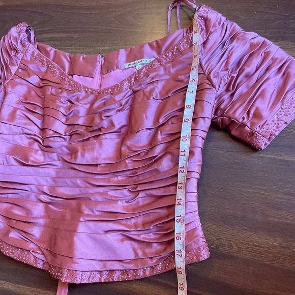 MARISA BARATELLI FORMAL BLOUSE size 10 - Picture 6 of 7